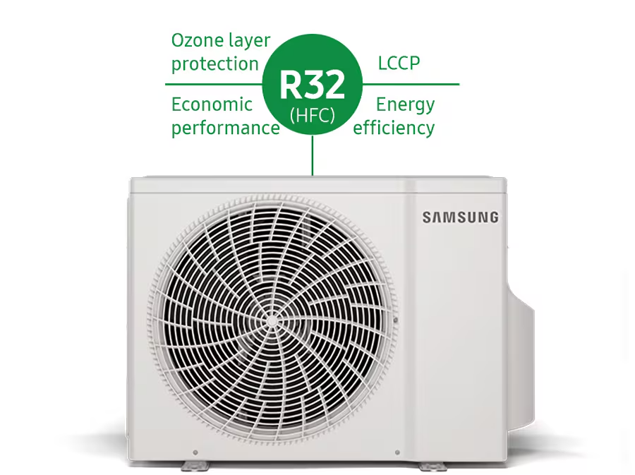 Aire Acondicionado Samsung INVERTER WIND-FREE WiFi R32 18.000 BTU ...