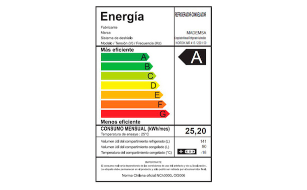 Refrigerador Mademsa Nordik 415 Plus 231 Lts Enel X Store Chile