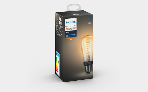 Ampolleta Philips HUE Filamento Vintage White LED E27 Edison ST64