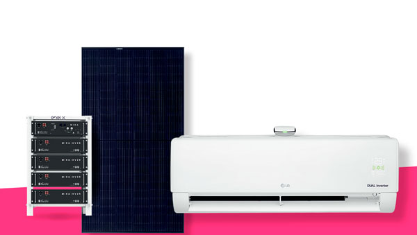 Offerta Casa Efficiente Plus Impianto fotovoltaico 4kW con Sistema di accumulo 7,5kWh + Climatizzatore