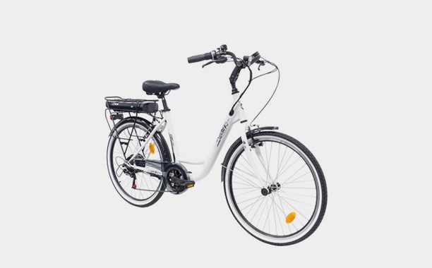 Bici elettrica Teklio bianco