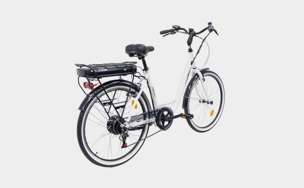 Bici elettrica Teklio bianco