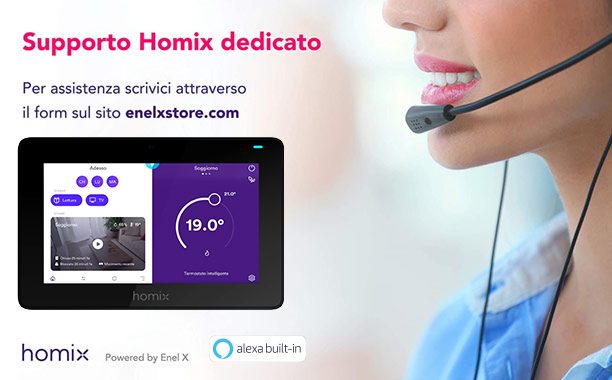 Homix Smart Home - Supporto specializzato