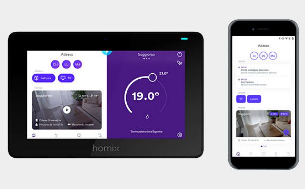 Homix Home 2 - smart home con Alexa integrata e App Homix gratutita